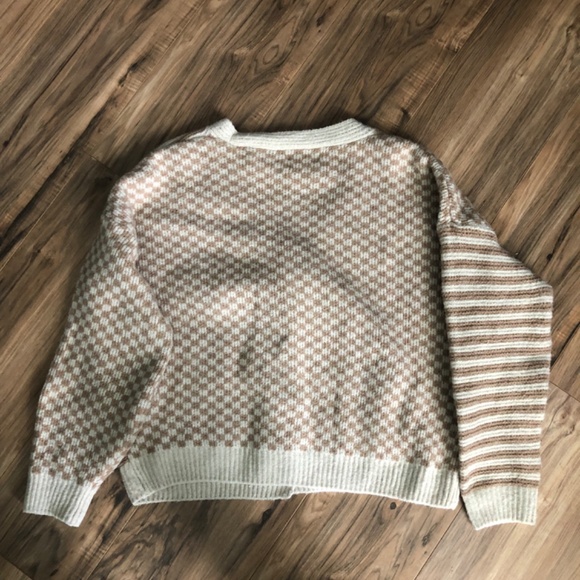 So colorblock cardigan sweater - Picture 3 of 4